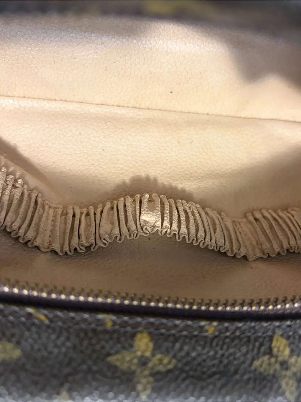 Louis Vuitton Monogram Toiletry Pouch - Brown with Gold Monogram